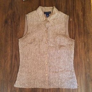 🛍BOGO Ann Taylor Sleeveless Top Silk Lined